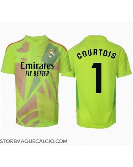 Real Madrid Thibaut Courtois #1 Portiere Maglia Gara Terza Repliche 2024-25